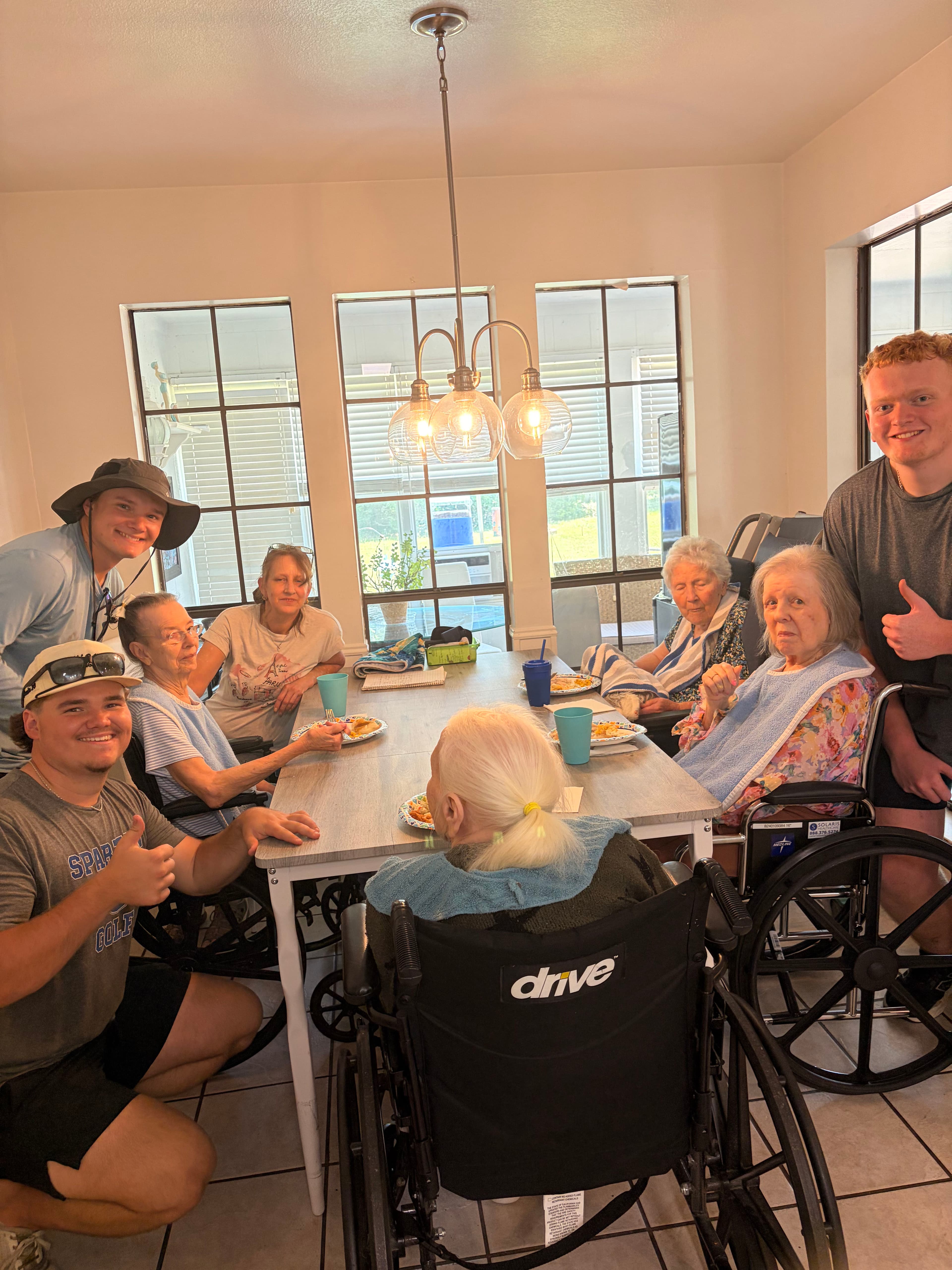 Project Gutter Cleaning and Leaf Guard Installation at a Cleburne Senior Living Community image