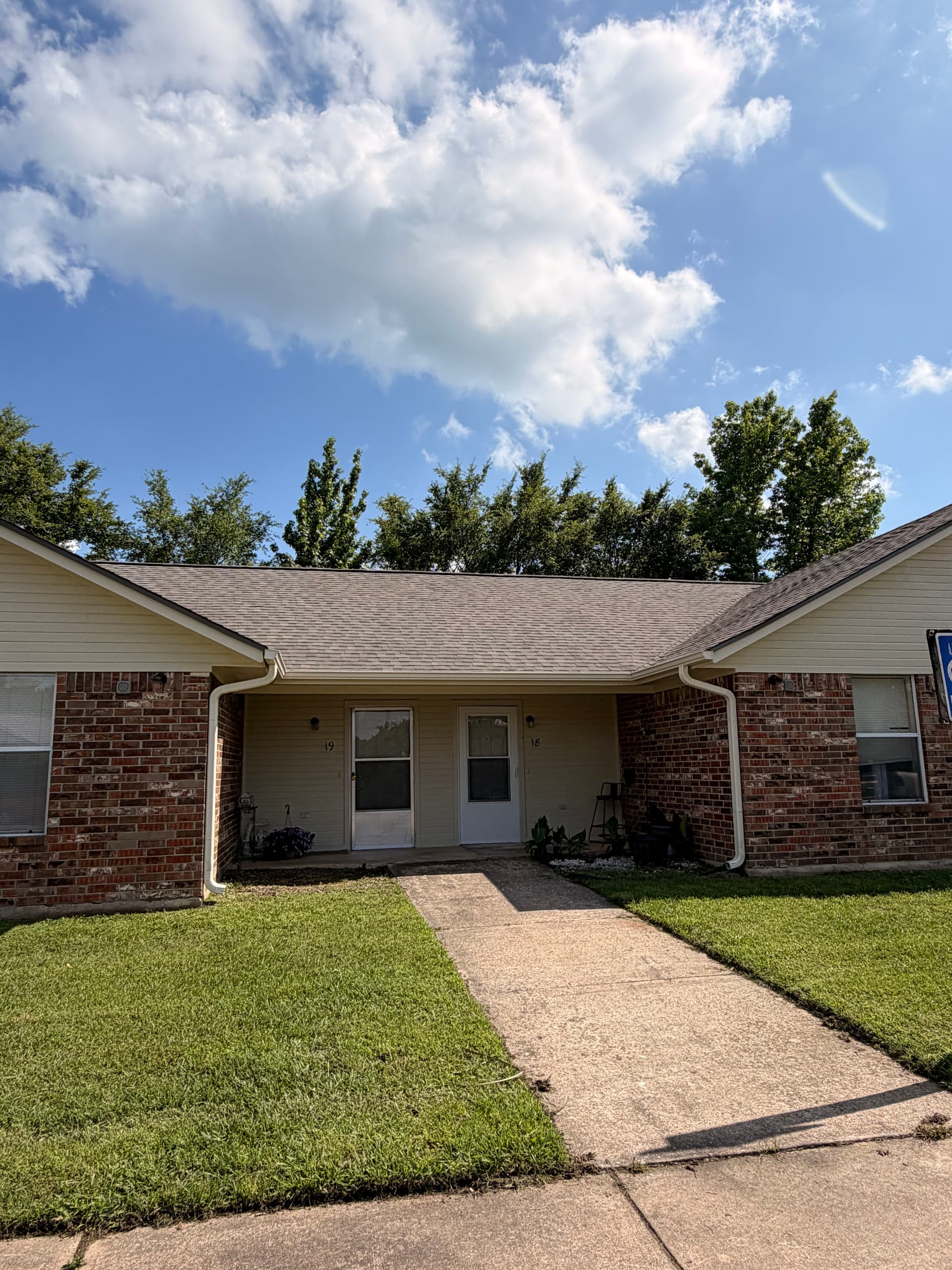 New Gutter Installation Across a 6-Building Duplex Complex in East Texas image