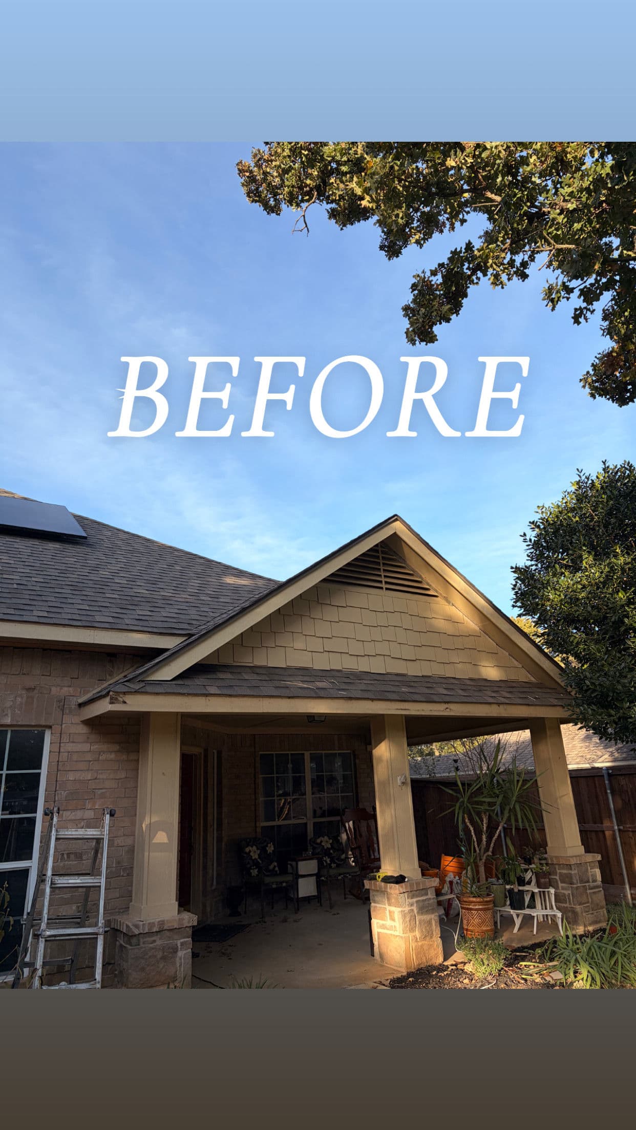 New 6-Inch Cameo Gutters Fix Yard Flooding on This Brick Home image