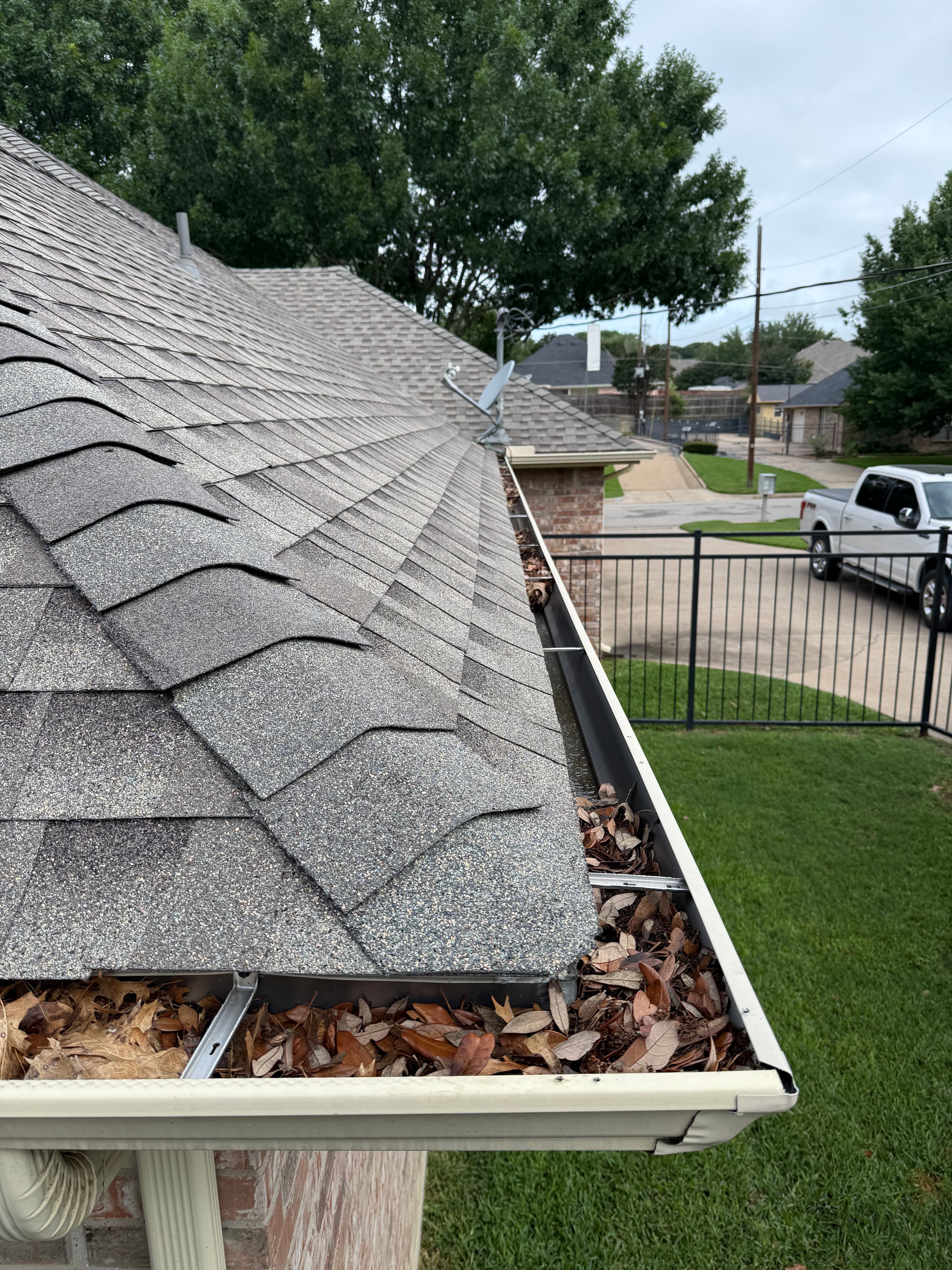 Project Gutter Cleaning and Leaf Guard Install in Burleson image
