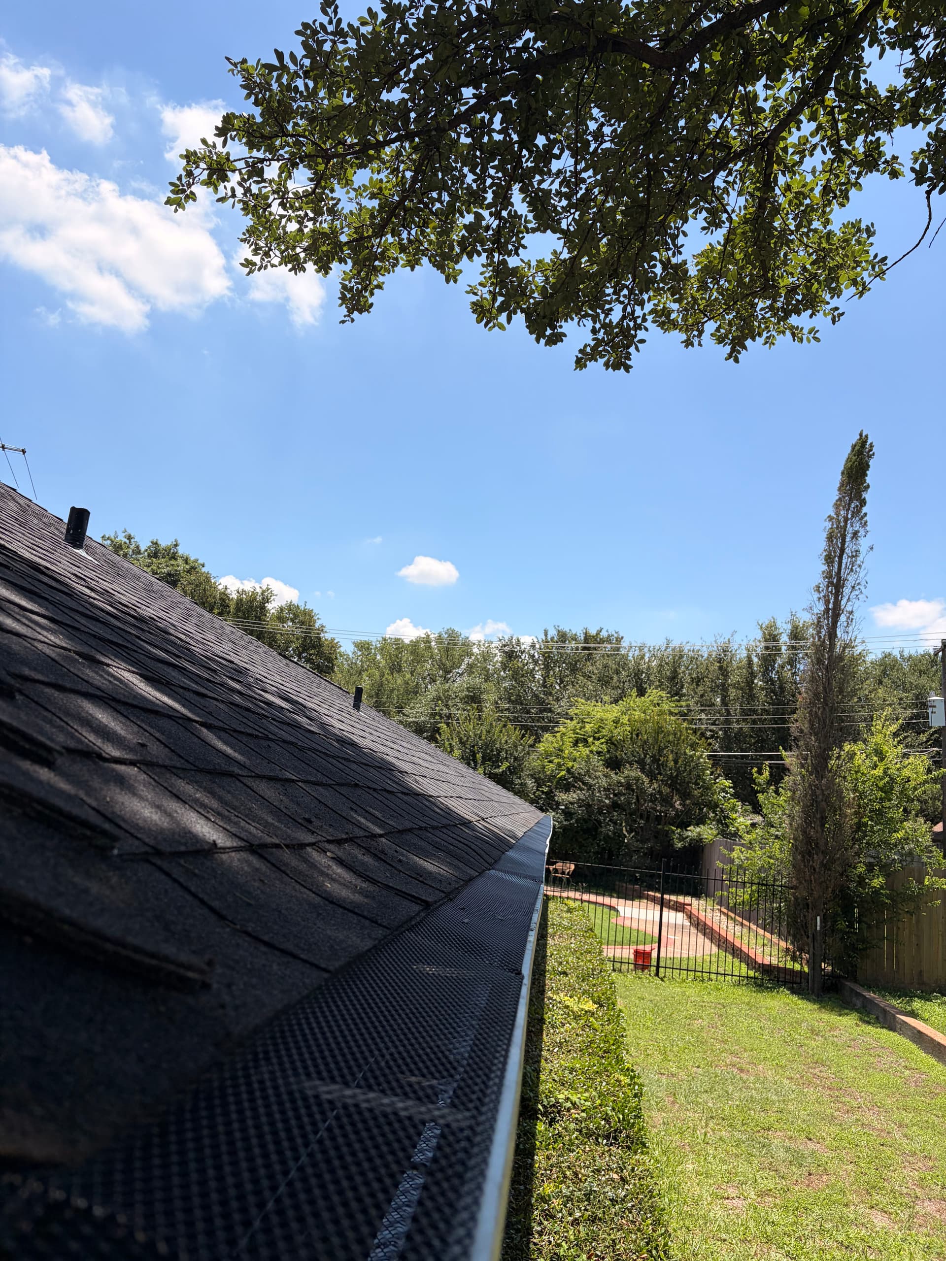 Gallery photos for Gutter Cleaning and Leaf Guard Installation at a Cleburne Senior Living Community: Image #6