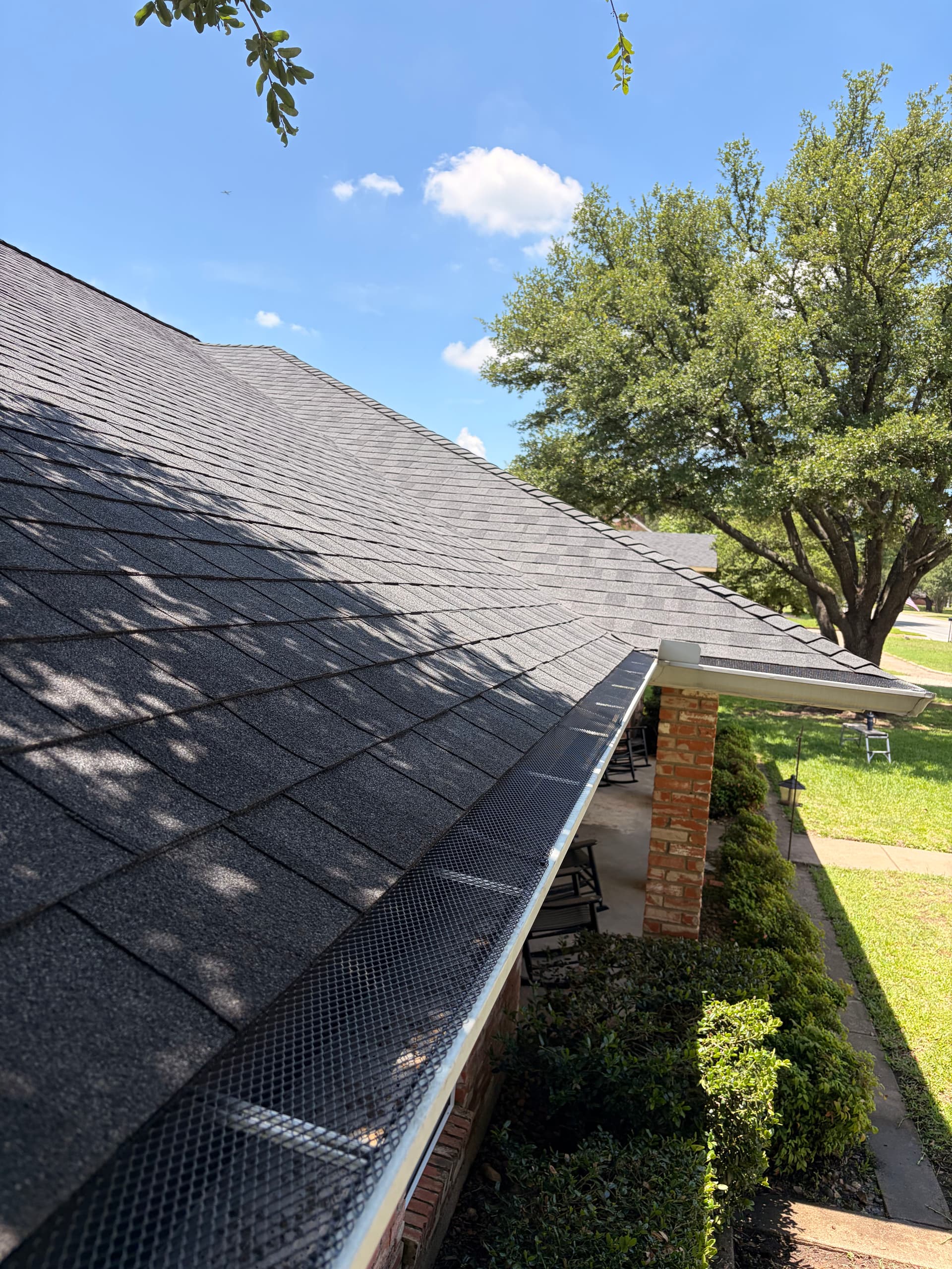 Gallery photos for Gutter Cleaning and Leaf Guard Installation at a Cleburne Senior Living Community: Image #5