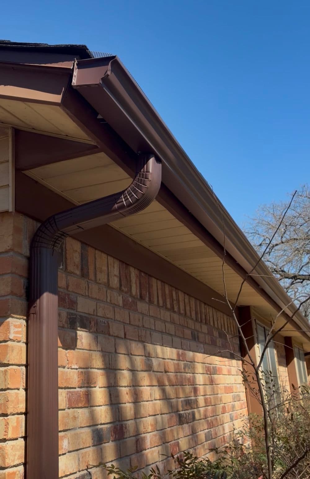 Project Sagging Gutter Replacement with New Seamless Gutters in Burleson image