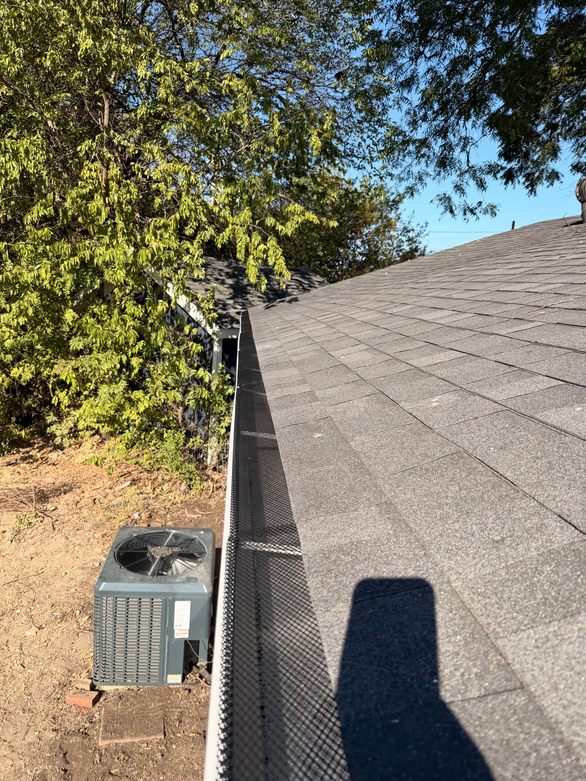 Gallery photos for New Gutter Installation with Leaf Guards in Old Town Burleson: Image #3